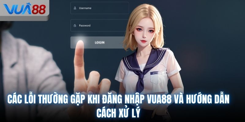 Các lỗi thường gặp khi đăng nhập VUA88 và hướng dẫn cách xử lý